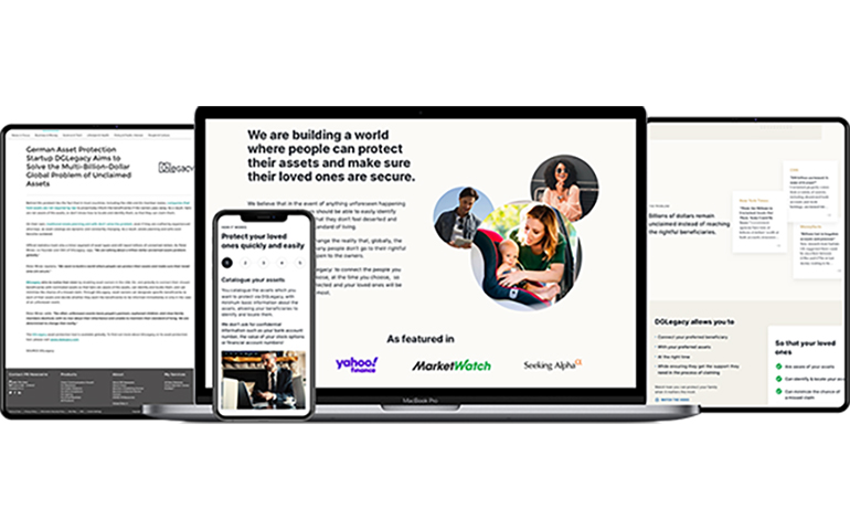 The Digital Inheritance Fintech Company DGLegacy Tackles the Hidden Consequences of COVID-19 for Affected Families