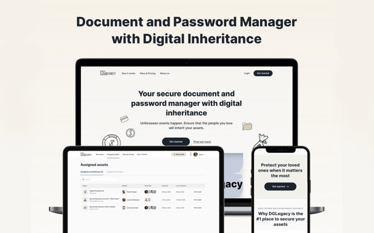 DGLegacy Launches the First Password Manager with Digital Inheritance