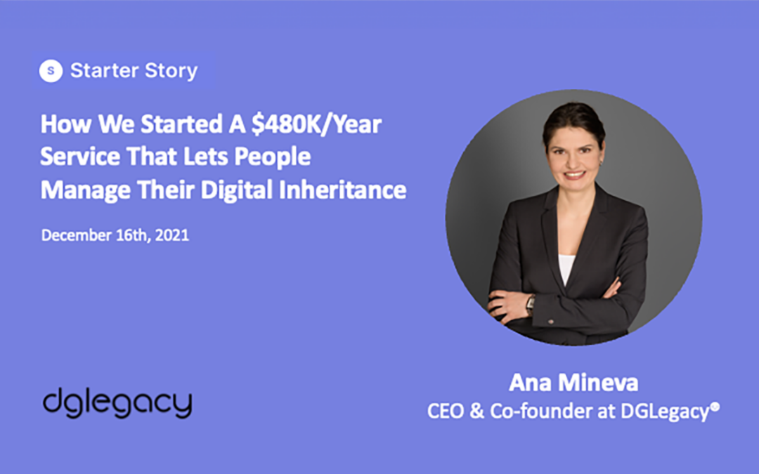Ana Mineva shares the Journey Behind Building DGLegacy®
