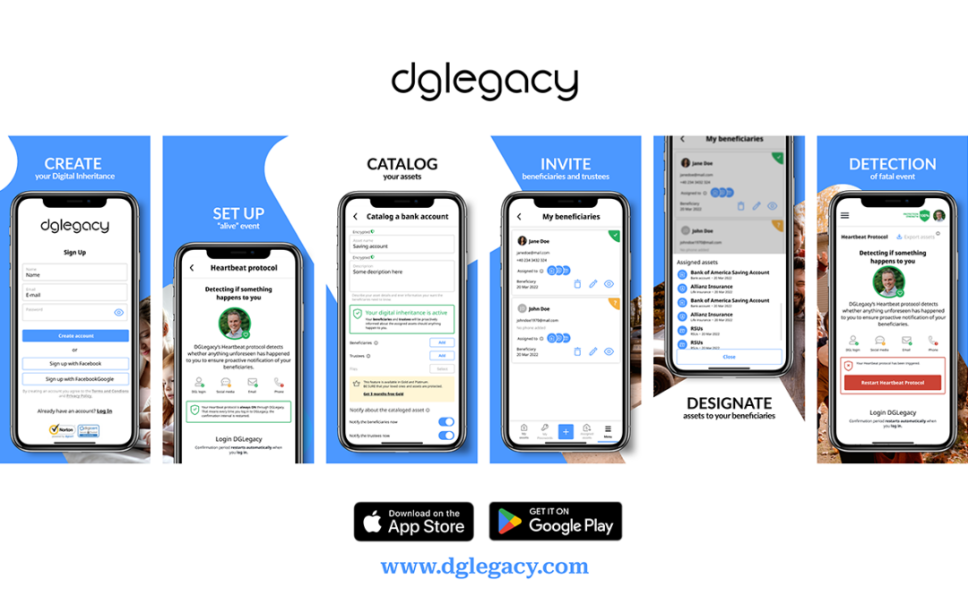 DGLegacy® App Launch: A New Way to Protect Your Digital Legacy and Loved Ones