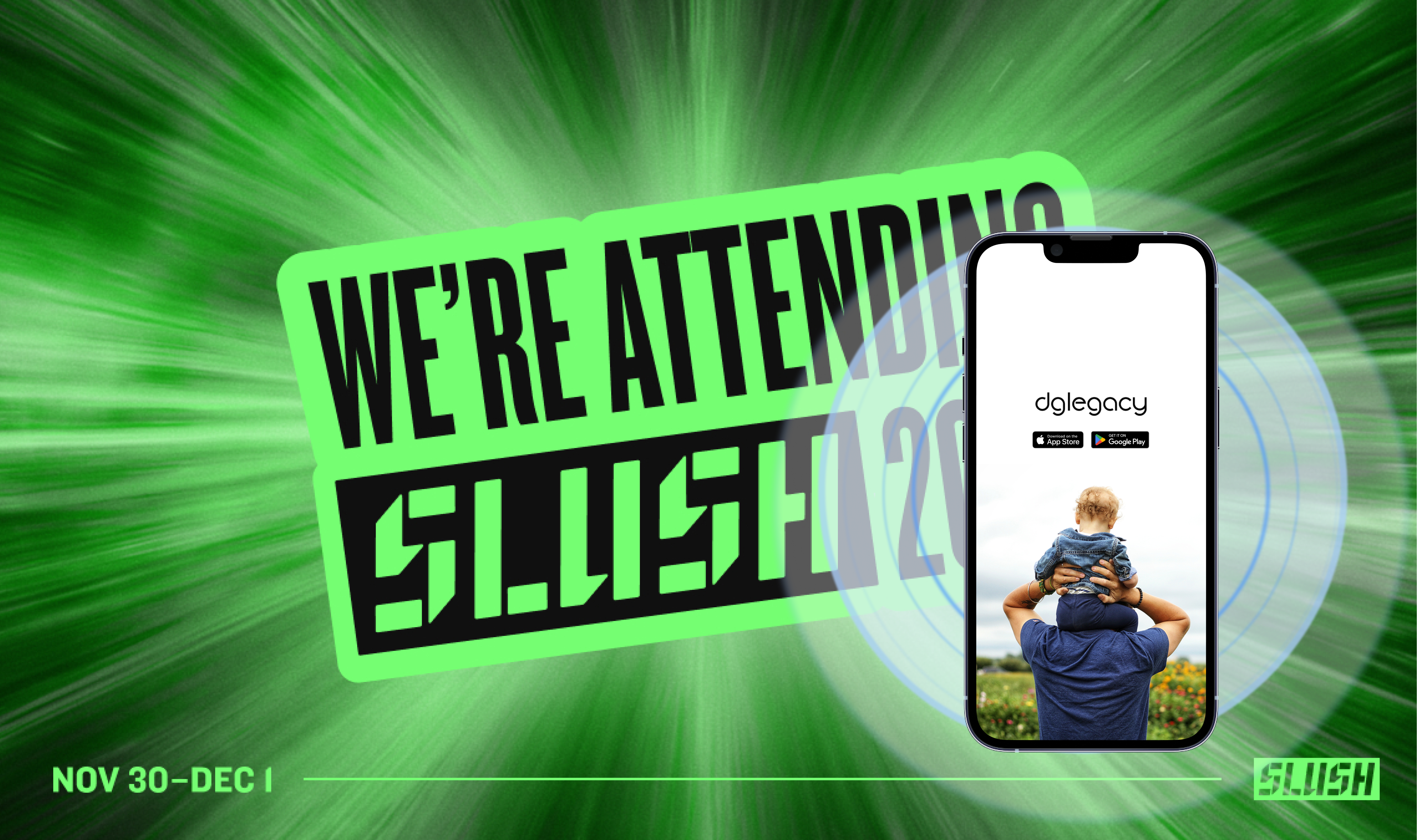 DGLegacy® at Slush 2023