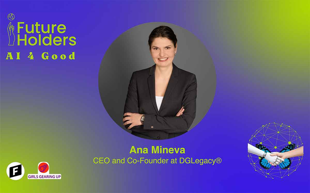 Ana Mineva participates in a panel discussion titled "AI at AI4Good," organized by Future Holders Org and Girls Gearing Up