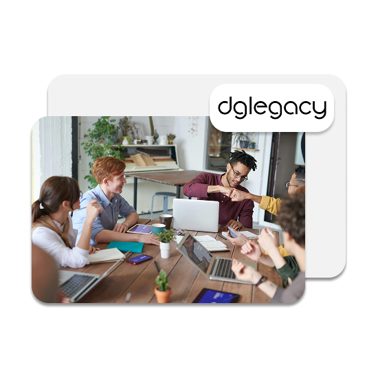 DGLegacy® – The Employee Benefit That Protects Your Digital Assets, Stock Options, and Loved Ones Employee exploring DGLegacy® – a digital legacy planning and asset protection tool designed to ensure their family can access what matters most.